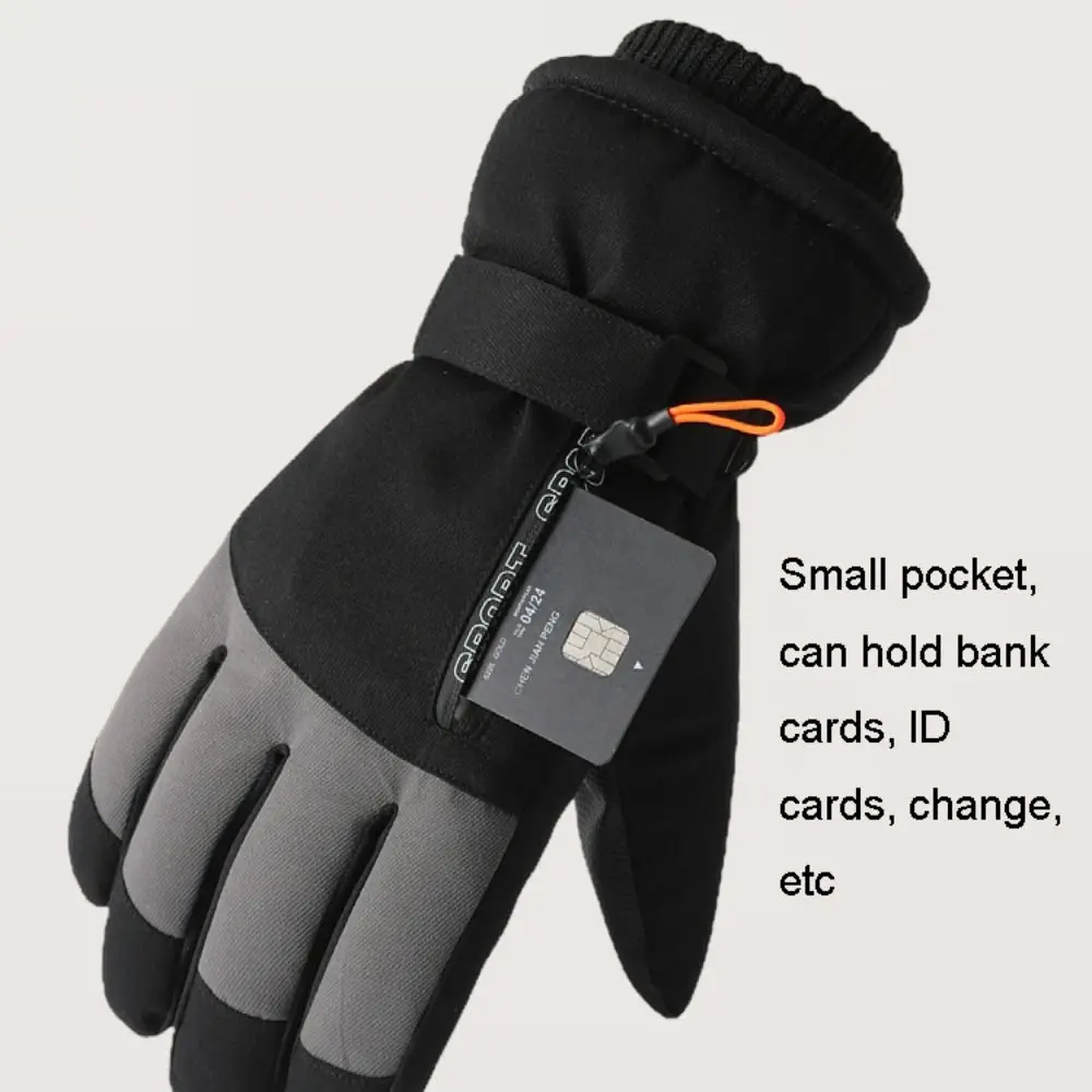 Guantes térmicos impermeables a prueba de viento con pantalla táctil - imagen 4