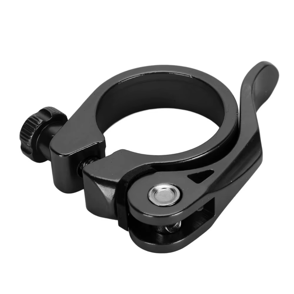 Abrazadera de sillín bicicleta aluminio – ajuste rápido - imagen 4