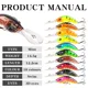 Wobbler Minnow flotante para carpa y lubina rayada - imagen 5