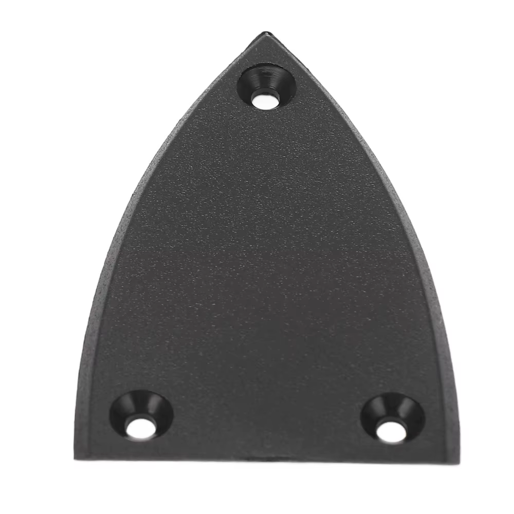 Tapas del Truss Rod Negras – Plástico con 3 Agujeros para Guitarra - imagen 3