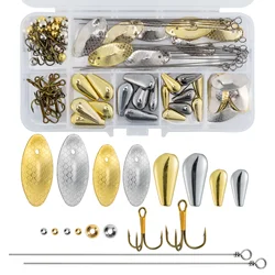 Kit spinnerbait para lubina – 120 uds pesca agua dulce