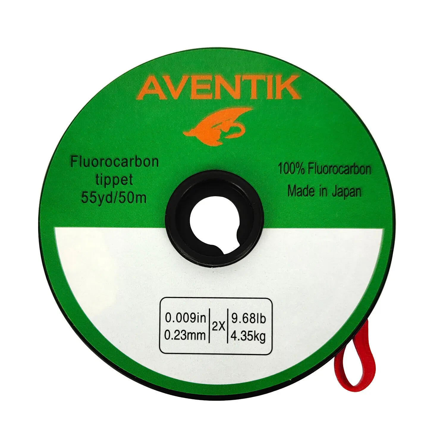 Carrete de fluorocarbono Aventik listo para pesca