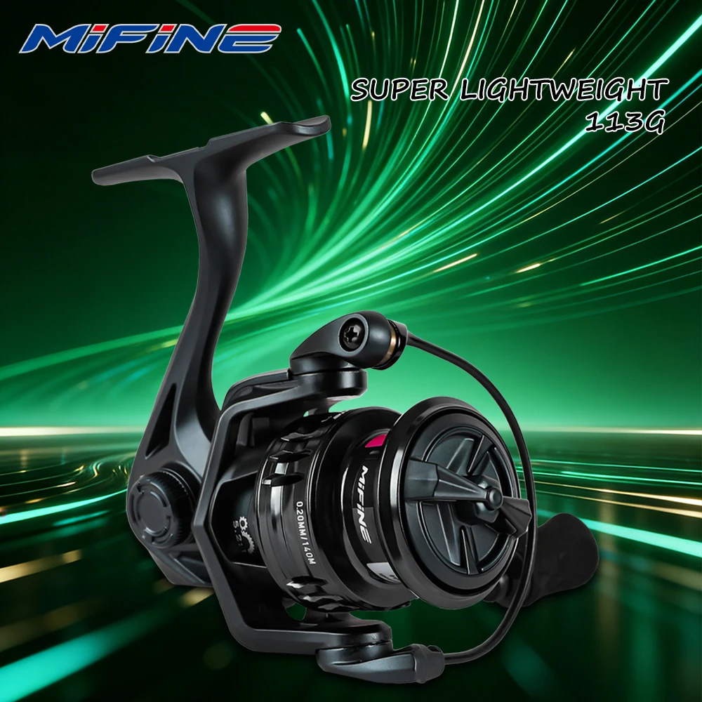 Carrete giratorio ultraligero Mifine WREN NANO para trucha y perca - imagen 3