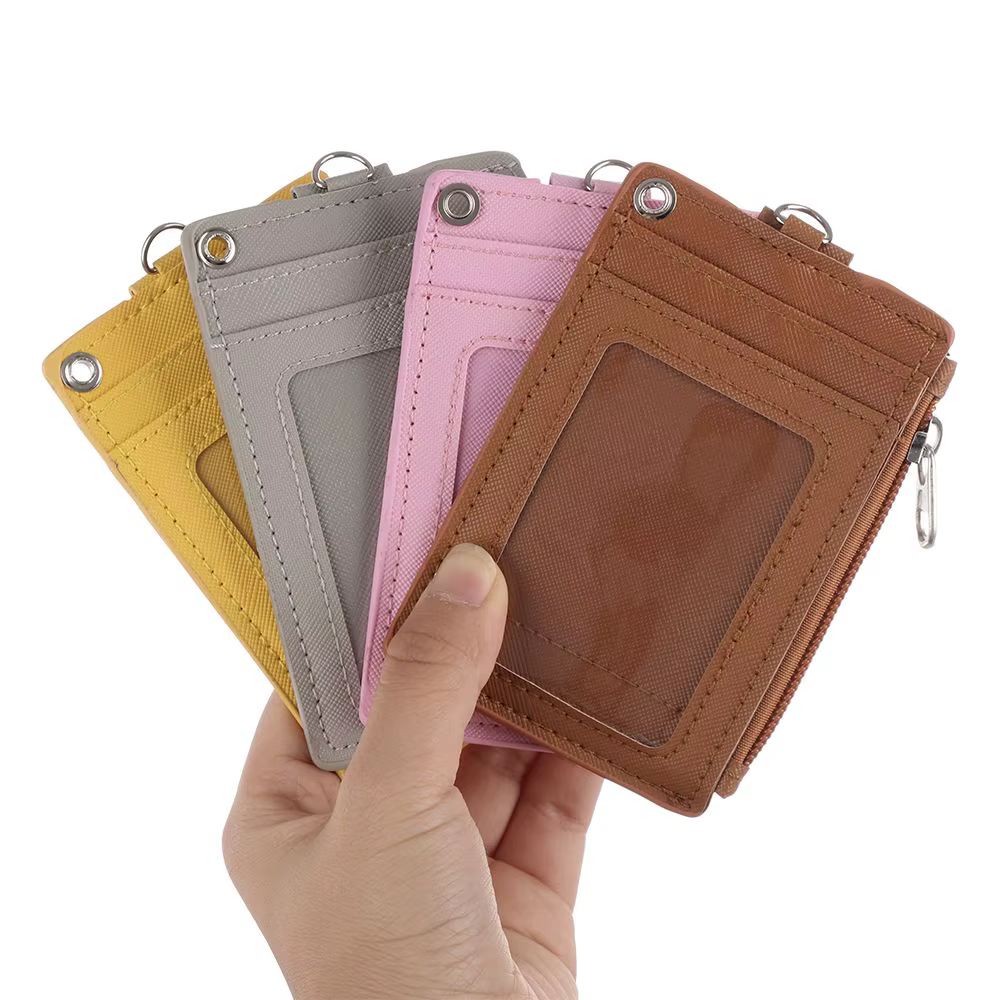 Cartera PU de Piel con Llavero – Accesorio para Oficina - imagen 4