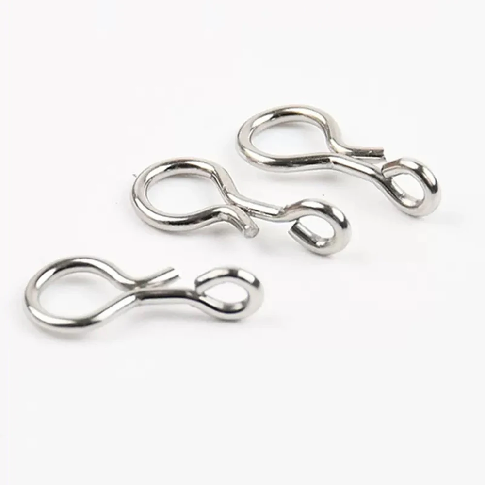 Conector clip cambio rápido para señuelos y anzuelos de pesca - imagen 4