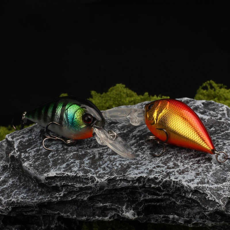 LETOYO Crankbait wobblers flotantes para carpa, lubina y trucha - imagen 3