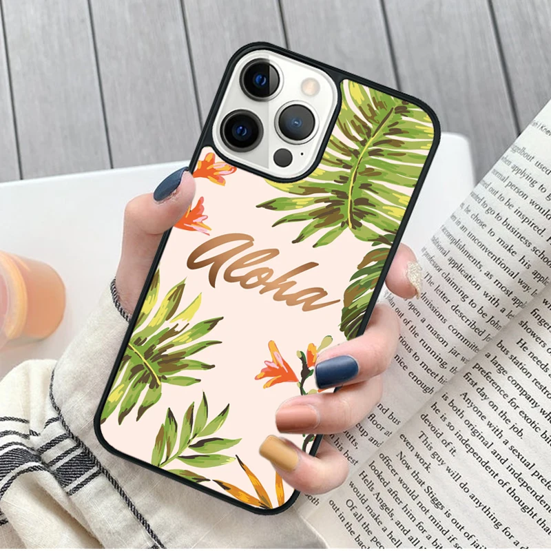 Estampado de hojas tropicales en detalle