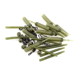 Kit de aparejo de carpa con ganchos giratorios y helicóptero