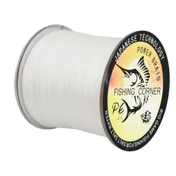 Sedal Trenzado Multifilamento 4 Hebras – Blanco para Trucha