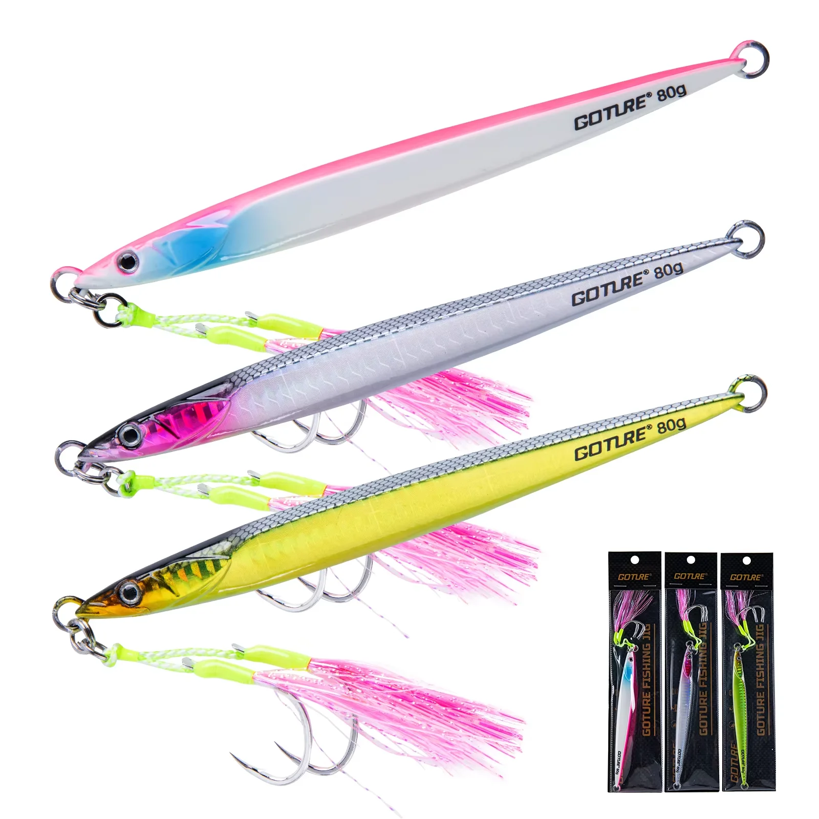 Señuelo jigging de aguas profundas lenta hundida para orilla - imagen 4