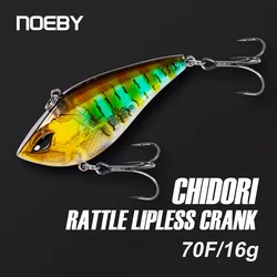 NOEBY Crankbait sin labios hundimiento con vibración para lubina
