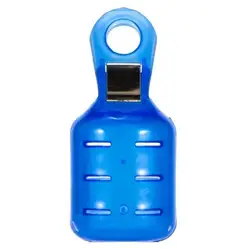 Protectores para anzuelos triples de colores brillantes de madera