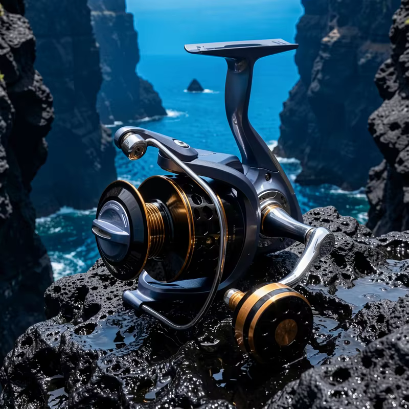 Carrete Spinning Agua Salada 7.0:1 – Acero Inoxidable