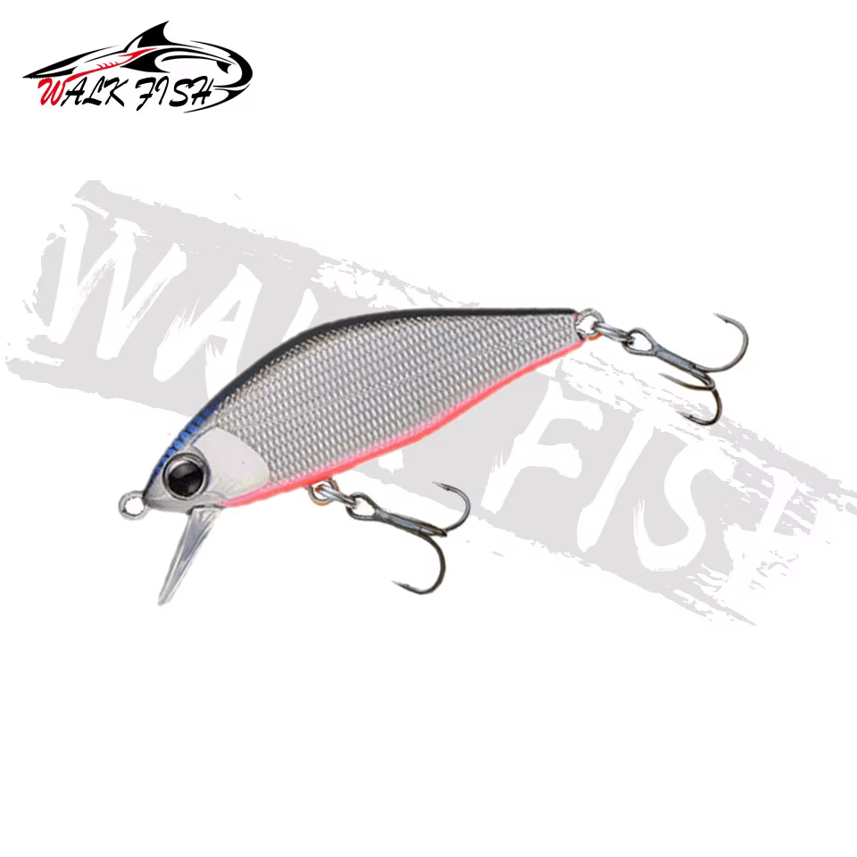 WALK FISH Mini Wobbler – Señuelo superficie trucha lubina - imagen 3