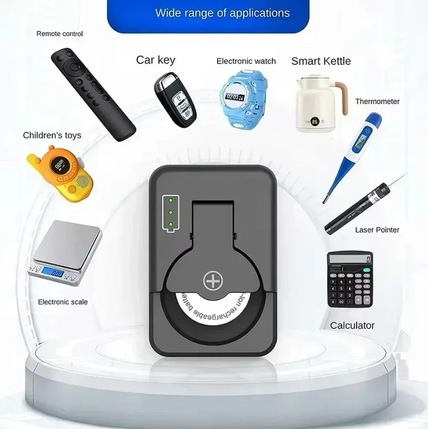Batería recargable de litio tipo botón para dispositivos - imagen 5
