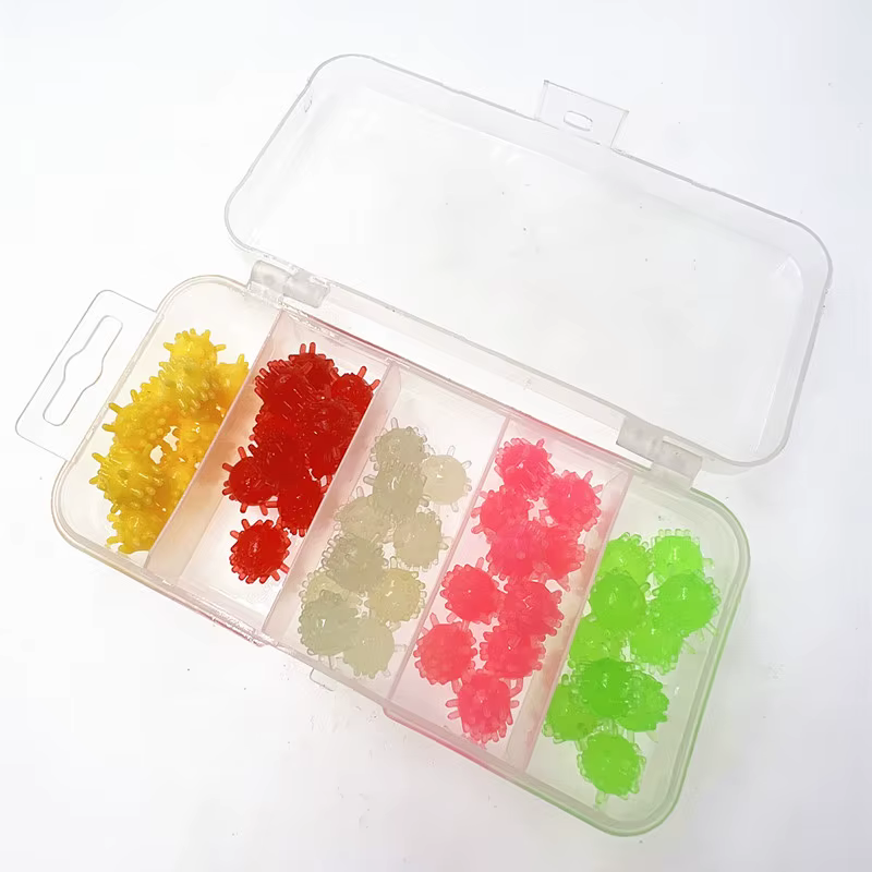 Bola flotante luminosa de silicona para carpa sabor maíz eficaz