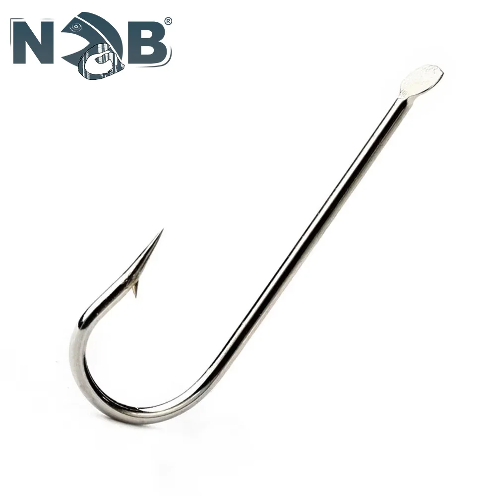 Anzuelo NGB 1799N redondo con púas para carpa y jigging - imagen 2