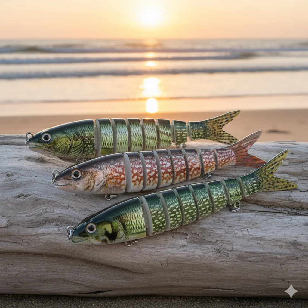 Señuelo Articulado Realista para Pesca en Mar - imagen 5