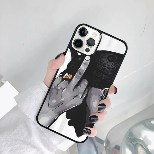 Vista frontal del diseño de 2Pac en la funda