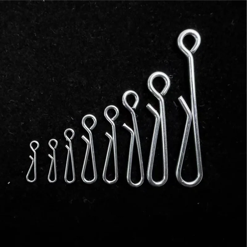 Clips de pesca de acero inoxidable para crankbaits enganche hunden - imagen 5