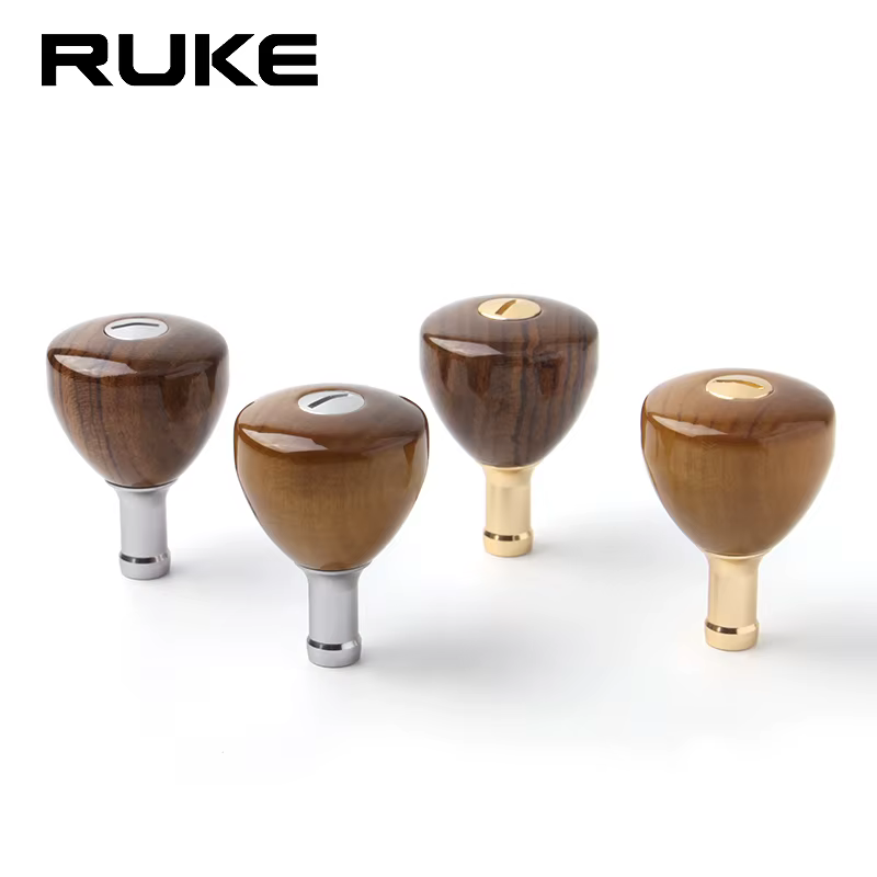 Carrete Spinning Ruke – Mango de madera para pesca - imagen 5