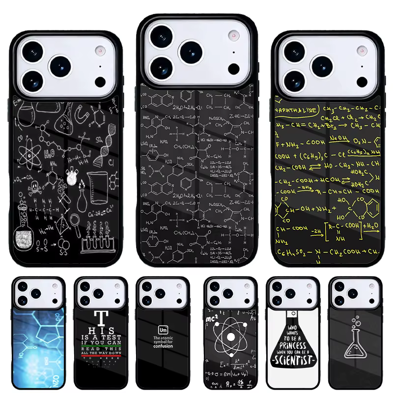 Funda química científica para iPhone 17 Air y toda la gama