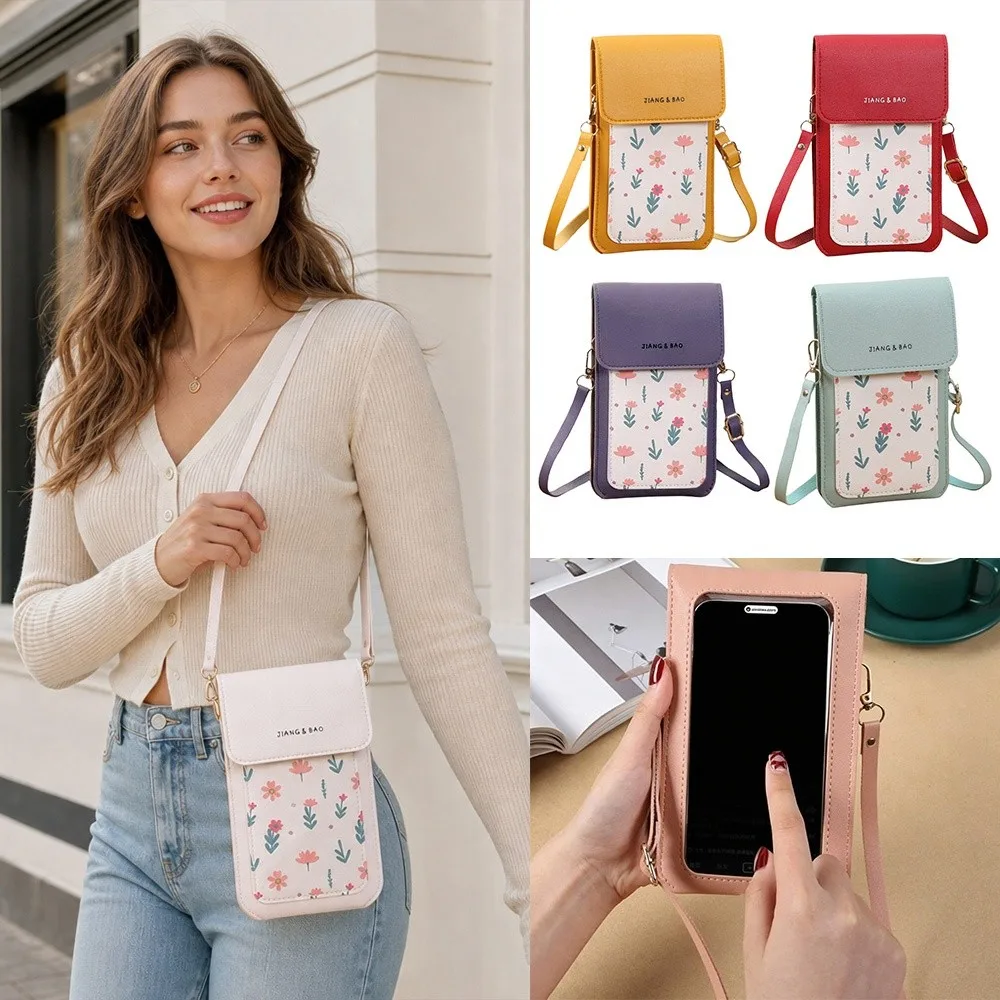 Bolso bandolera para teléfono con pantalla táctil y RFID - imagen 4