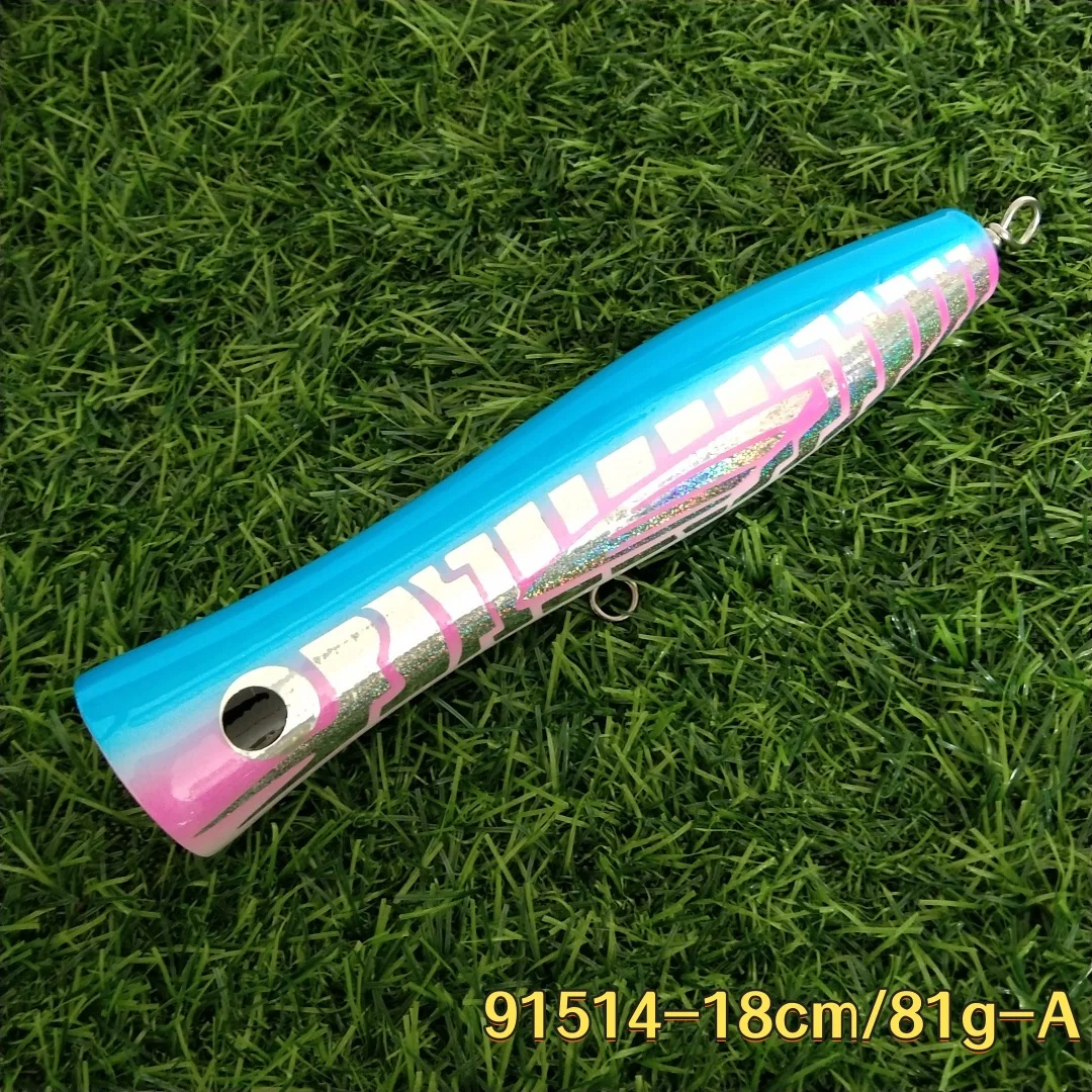 Swolfy señuelo de madera gran tamaño acción splash para pesca - imagen 3