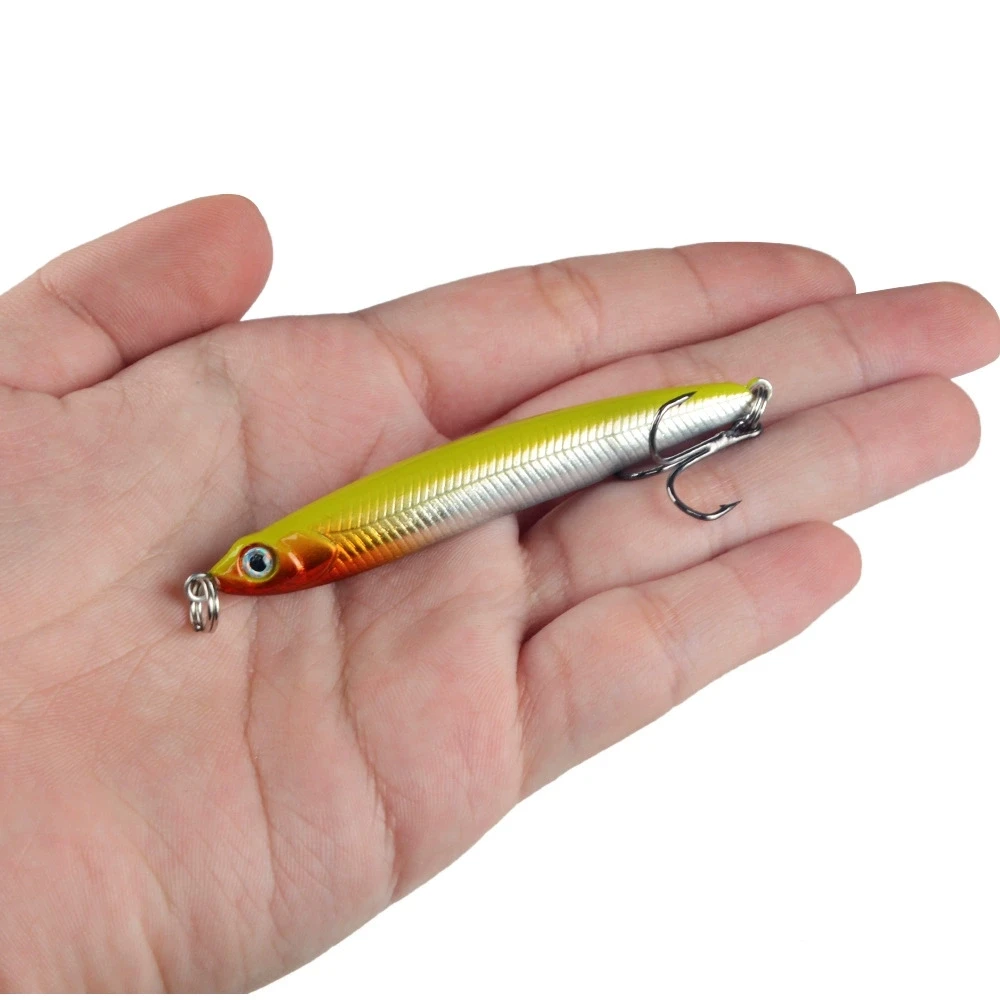 Thrill Stick Señuelo lápiz shad minnow para lucio de lanzado largo - imagen 5