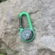 Brújula con mosquetón mini para llavero, senderismo y camping - imagen 5