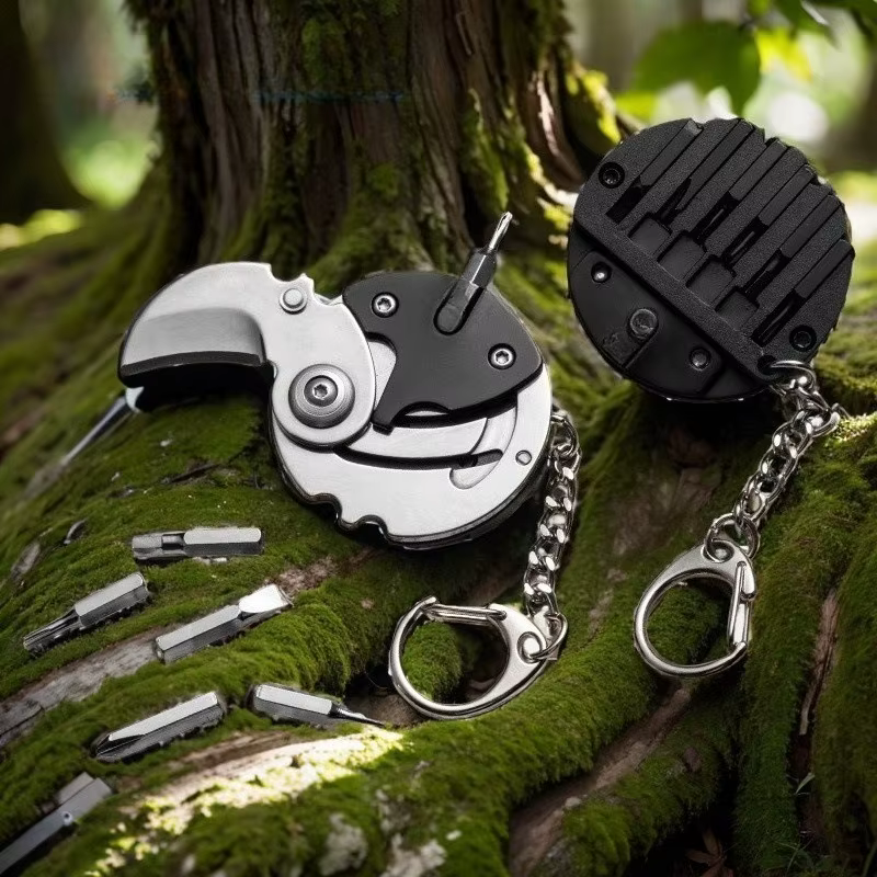 Navaja Plegable Mini Portátil para Pesca y Camping al Aire Libre