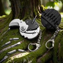 Navaja Plegable Mini Portátil para Pesca y Camping al Aire Libre