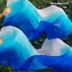Abanico de danza del vientre multicolor degradado 50 cm