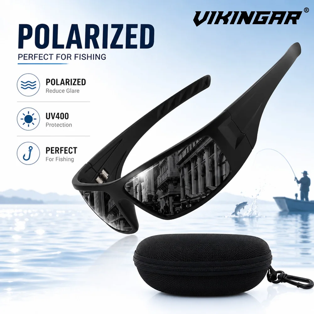 Gafas de pesca VIKINGAR TAC UV400 antideslumbrantes antimpacto - imagen 3