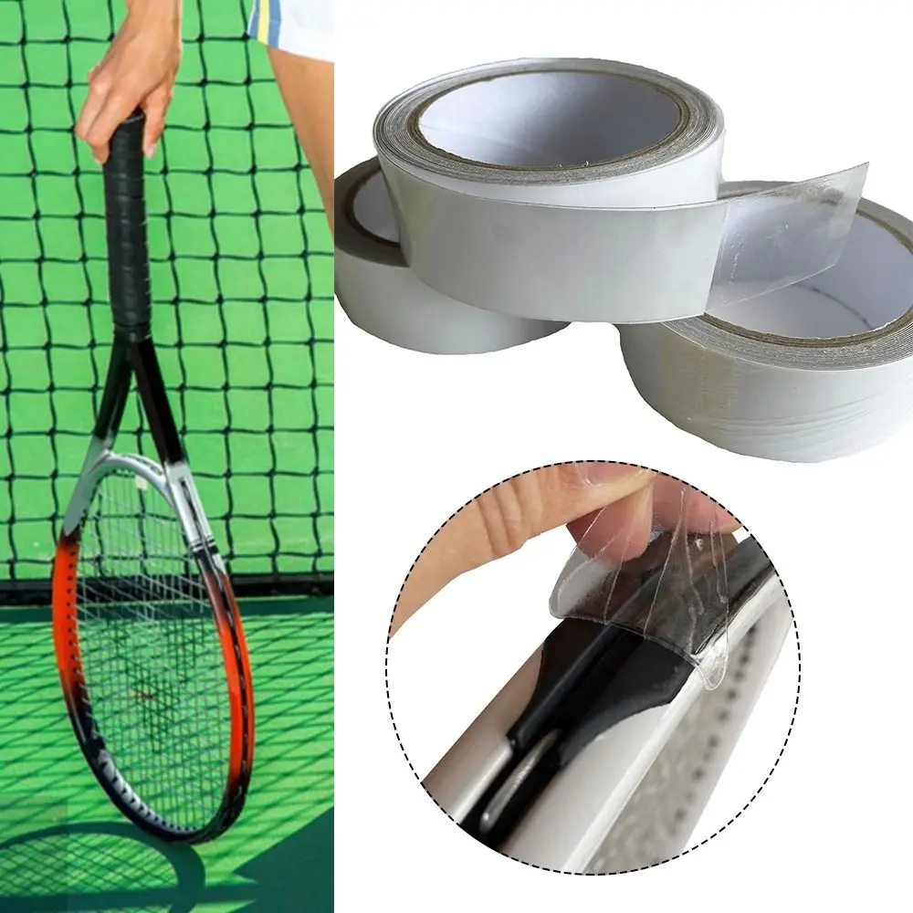 Cinta protectora anticolisión TPU transparente para pala de tenis - imagen 5