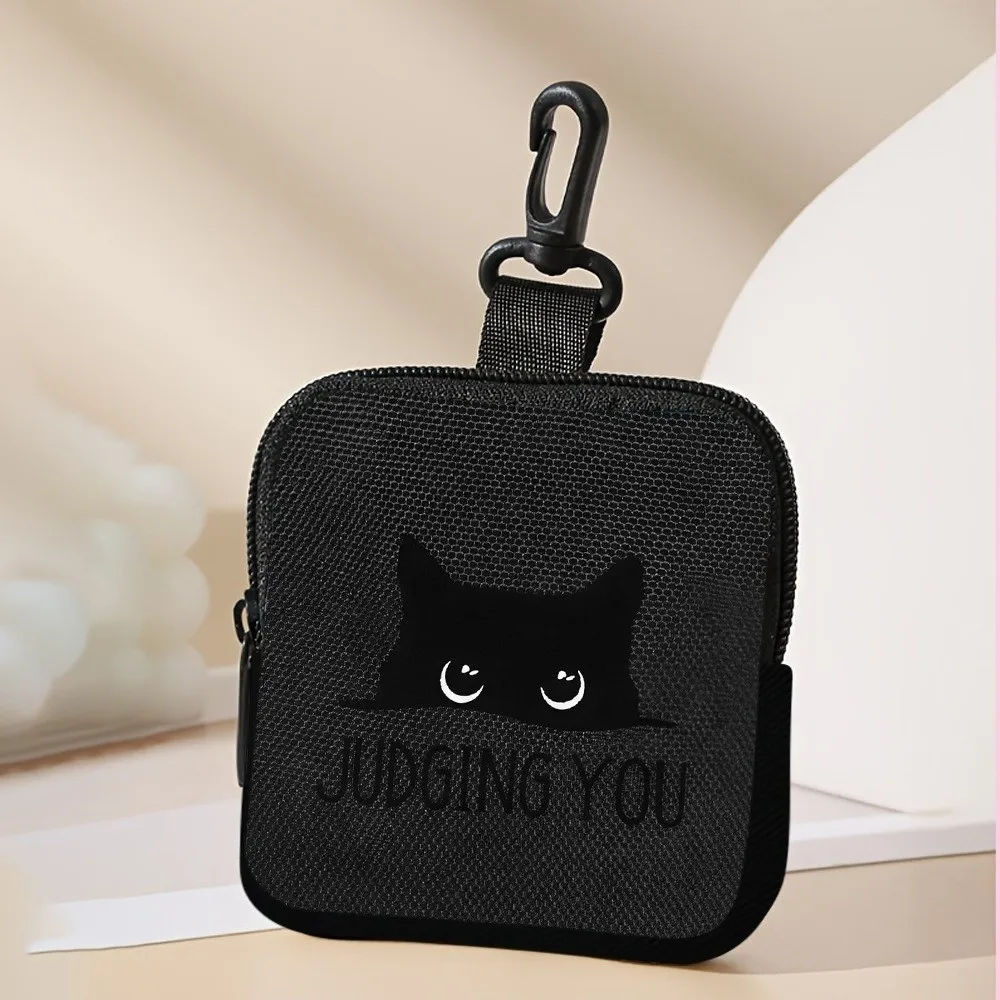 Monedero mini gato impermeable con cremallera PVC - imagen 5