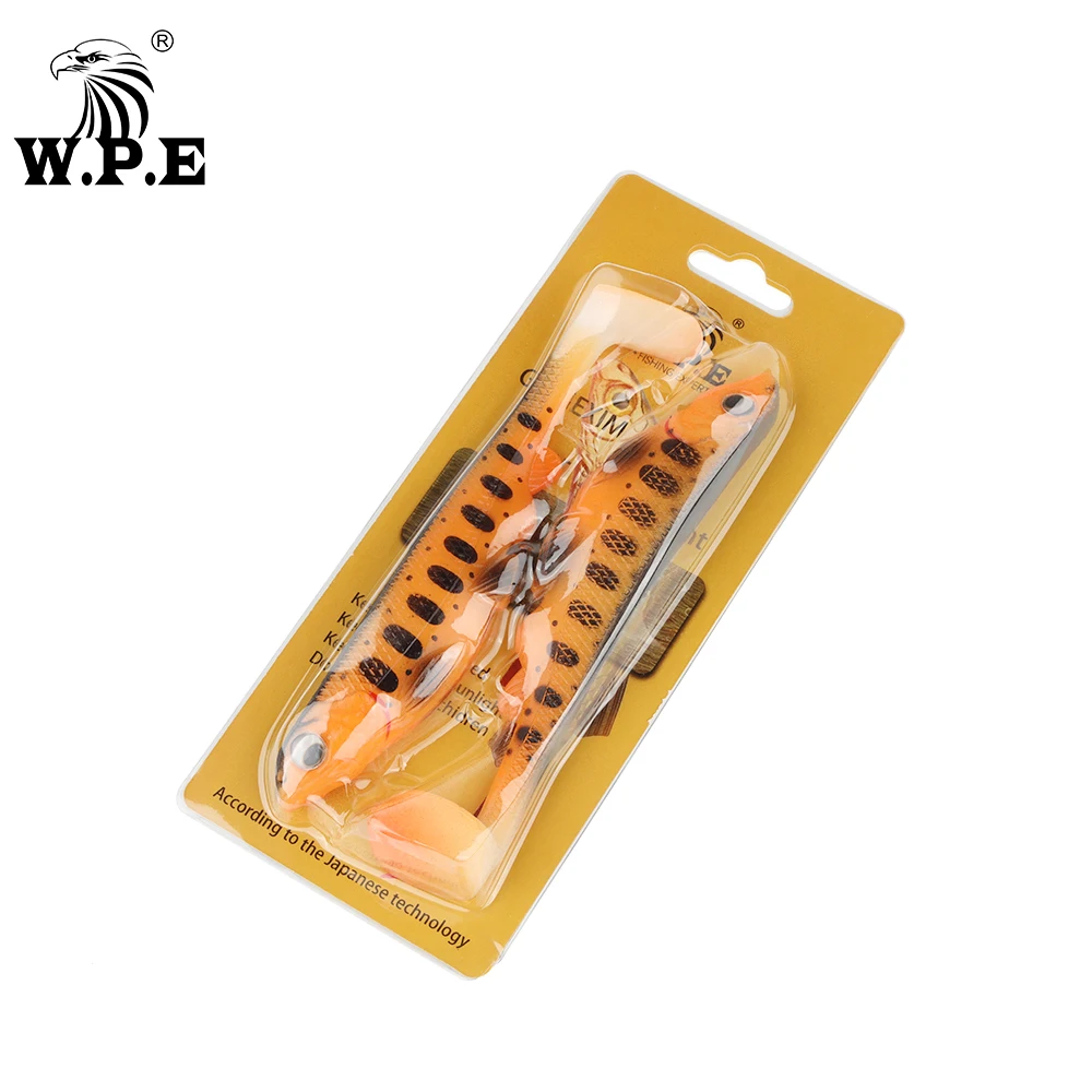 Swimbait W.P-E - Señuelo blando para lubina, acción realista - imagen 5