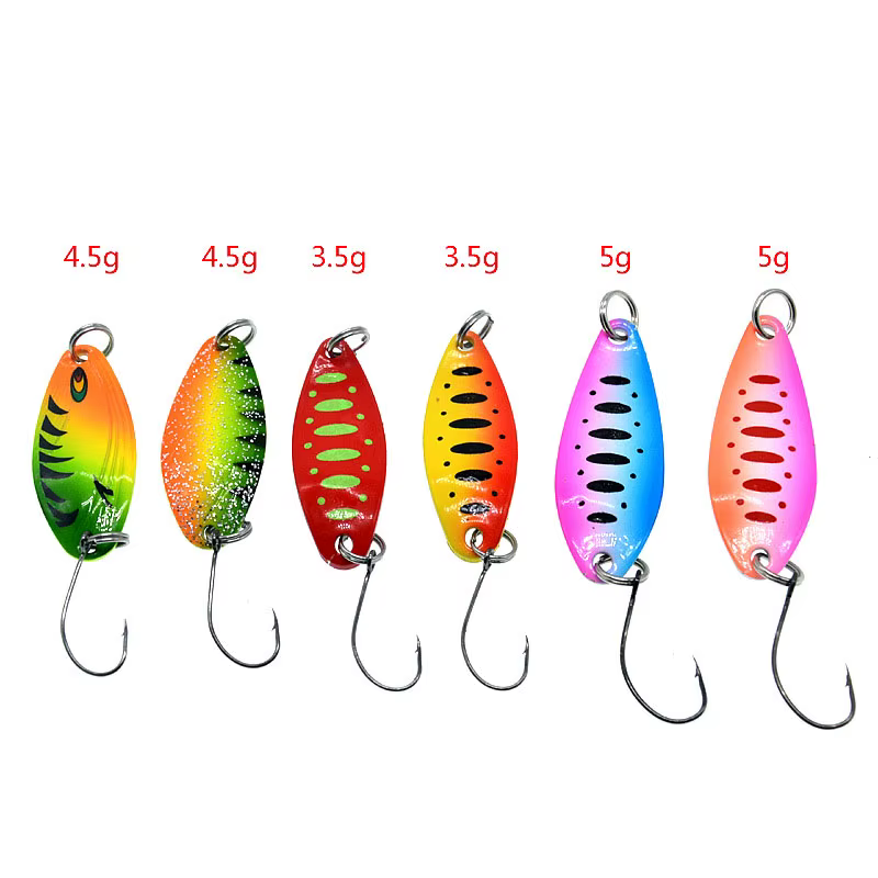 Señuelo Spinner Cuchara 3,5-5g – Lentejuelas para Lucio - imagen 3