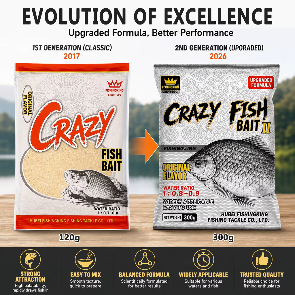 Cebo en Cereales Fishing King Crazy Bran para Carpa y Blanquillo - imagen 4