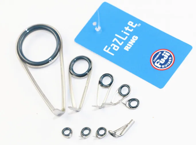 Juego de anillos Fuji para guías de caña de pescar