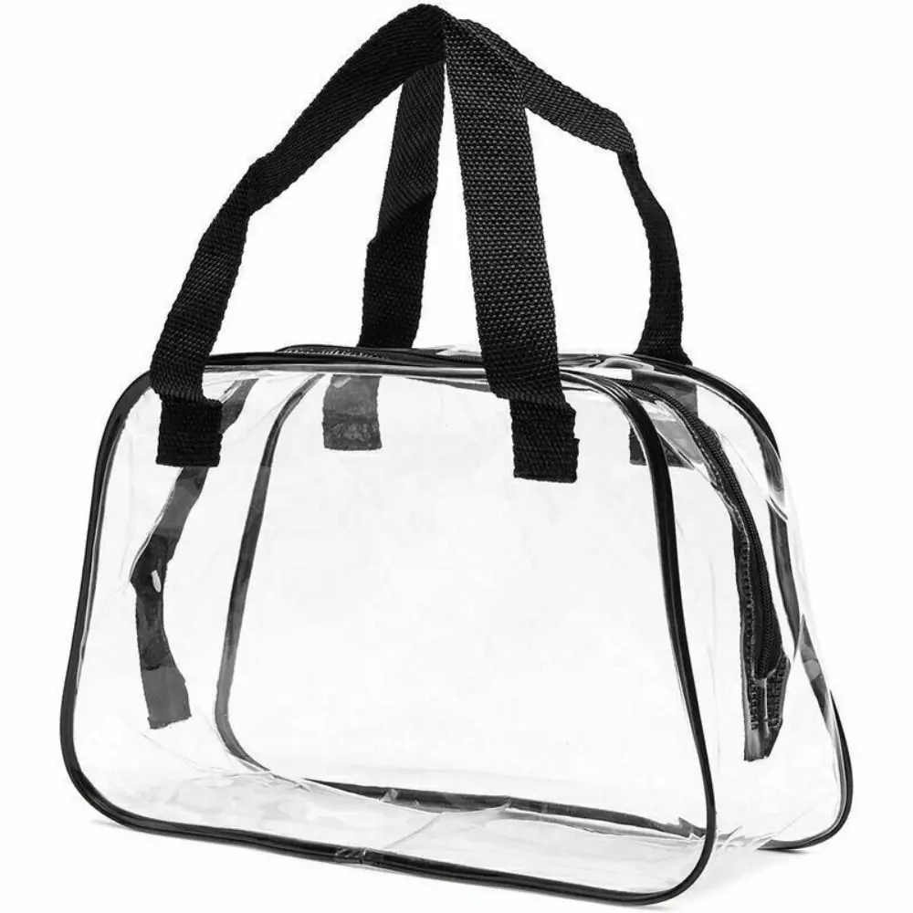 Bolsa de viaje transparente para almacenamiento y aseo en estadios - imagen 3
