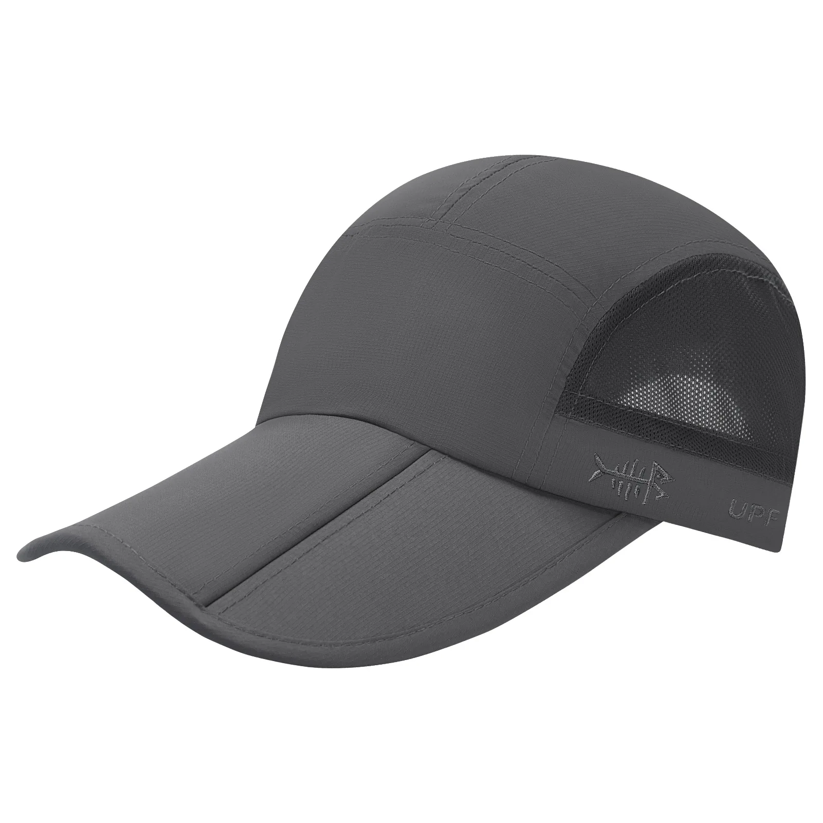 Gorra de pesca Bassdash UPF 50+ plegable resistente agua ajustable