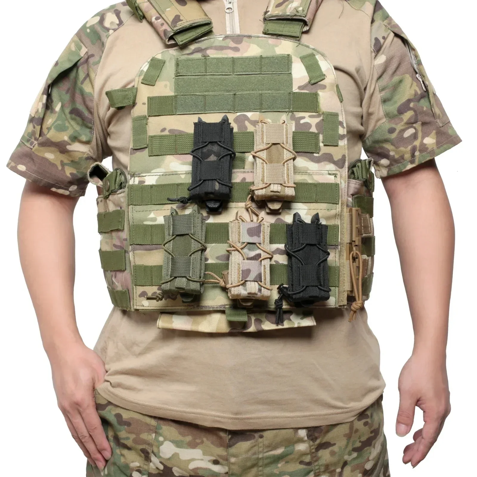 Estuche táctico Molle para herramientas al aire libre Tiger-Kit – Carga rápida elástica - imagen 3