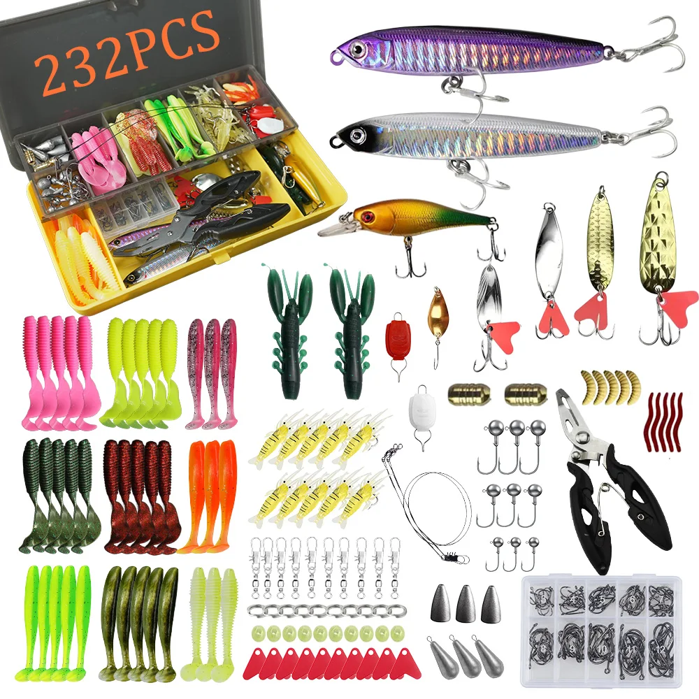 BRAVMACK Kit de señuelos para lucio y lubina con vinilos y jig - imagen 5