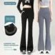 Leggings campana con cordón y control de abdomen tejido nep - imagen 5