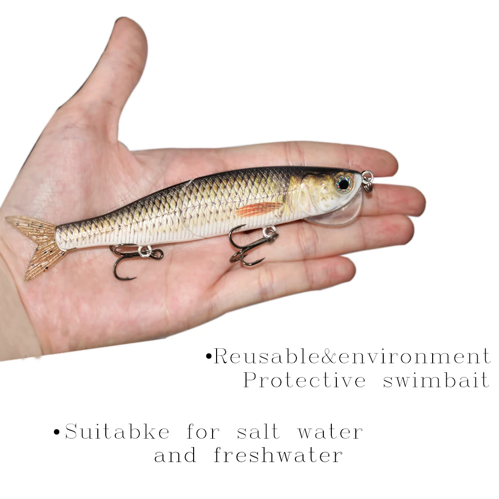 Señuelo Wobbler articulado deslizante para pesca deportiva - imagen 2