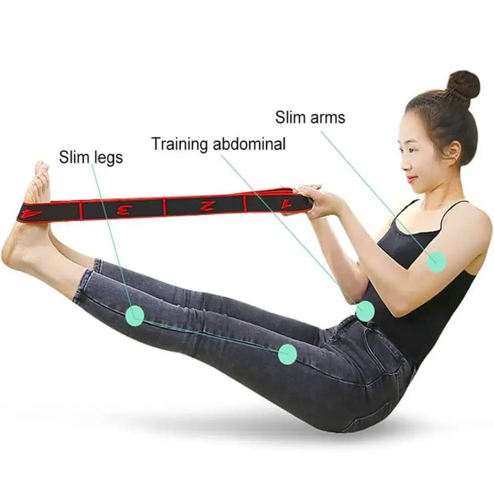 Banda elástica de yoga ajustable para estiramientos y danza - imagen 4