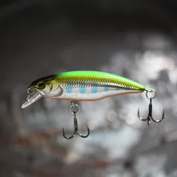 Crankbait Mini Minnow 3D para trucha y lubina con ojos reales