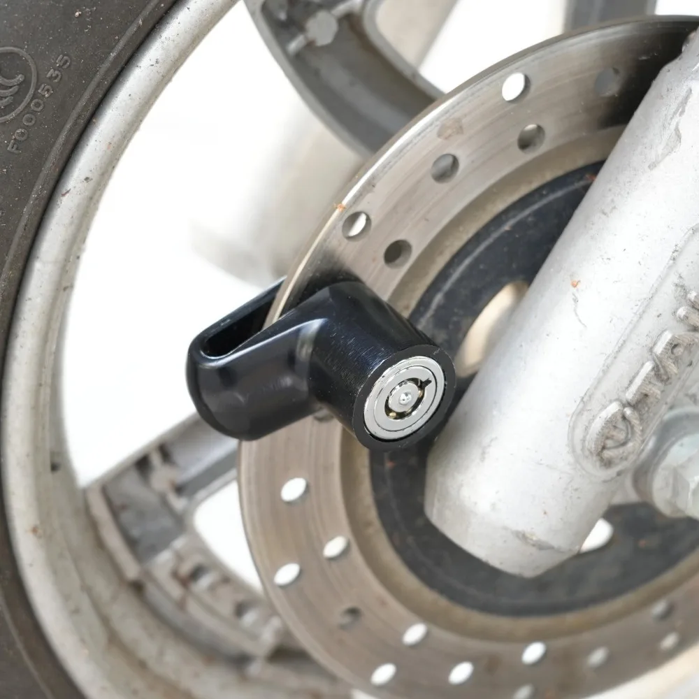 Candado antirrobo de disco portátil para bicicleta eléctrica – acero - imagen 5