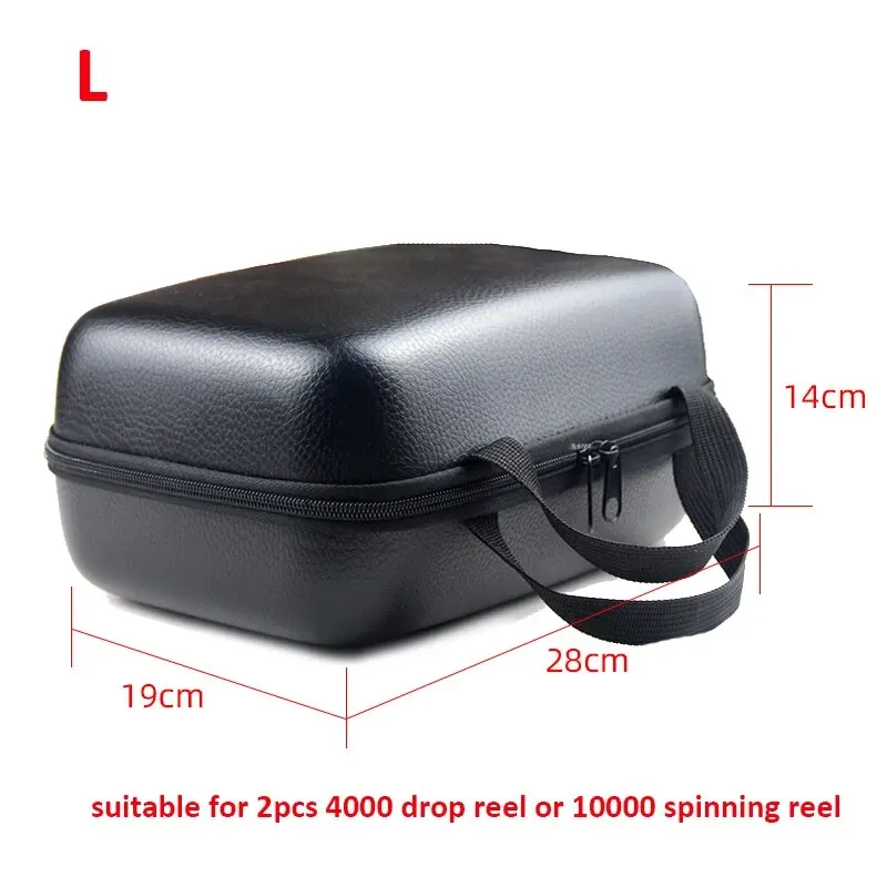Funda de cuero para carrete de pesca - Estuche impermeable y resistente - imagen 2
